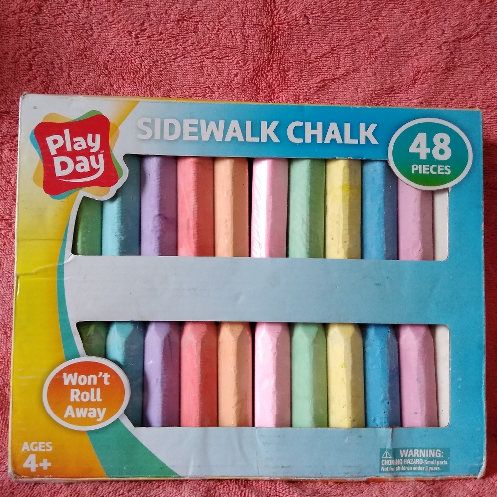 Playday sidewalk chalk